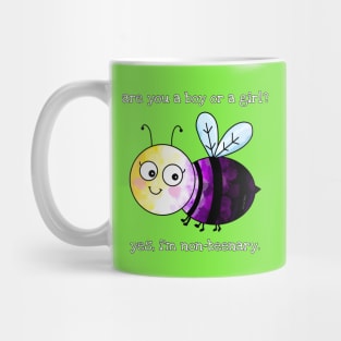 Yes non-beenary bzz Mug